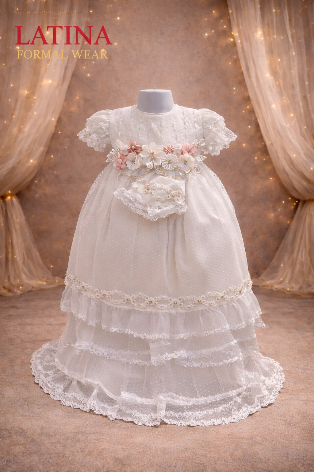 formal baptism dresses for woman MICHELLE – LATINA WEAR All Mother Dress
